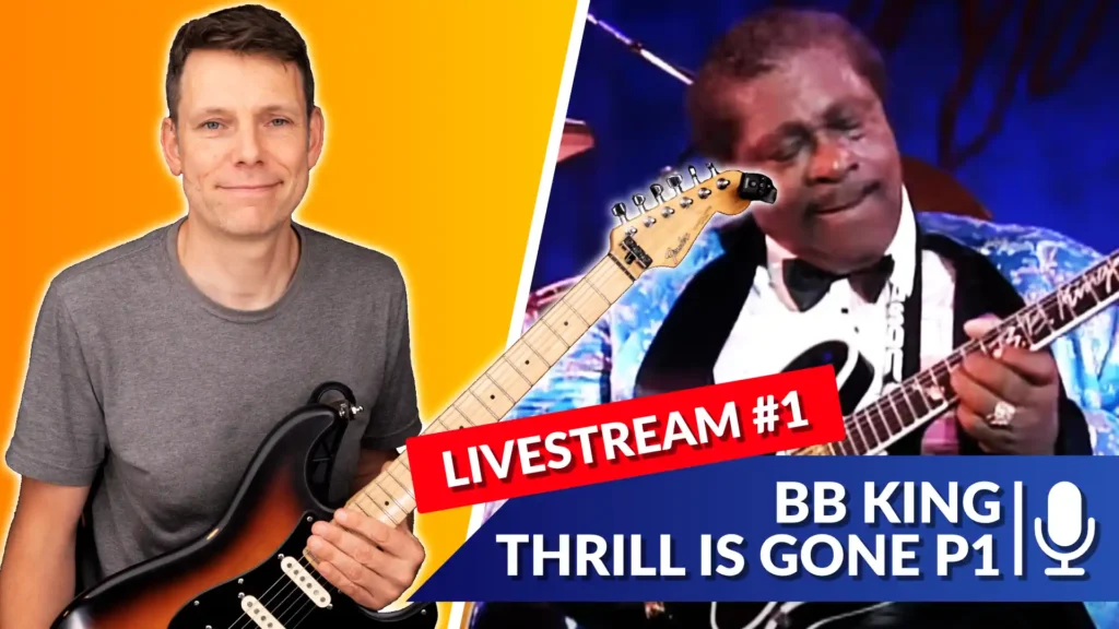 Thrill Is Gone Bb King Blues Guitar Solo Guitar Lesson Live
