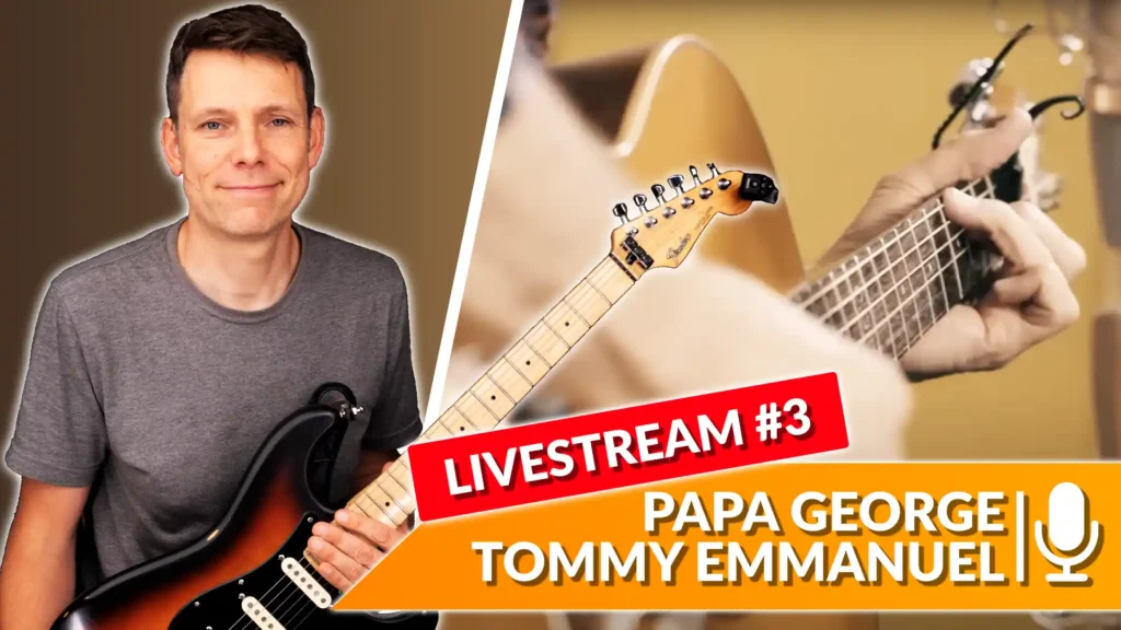 Papa George #1 Tommy Emmanuel Live Transcription