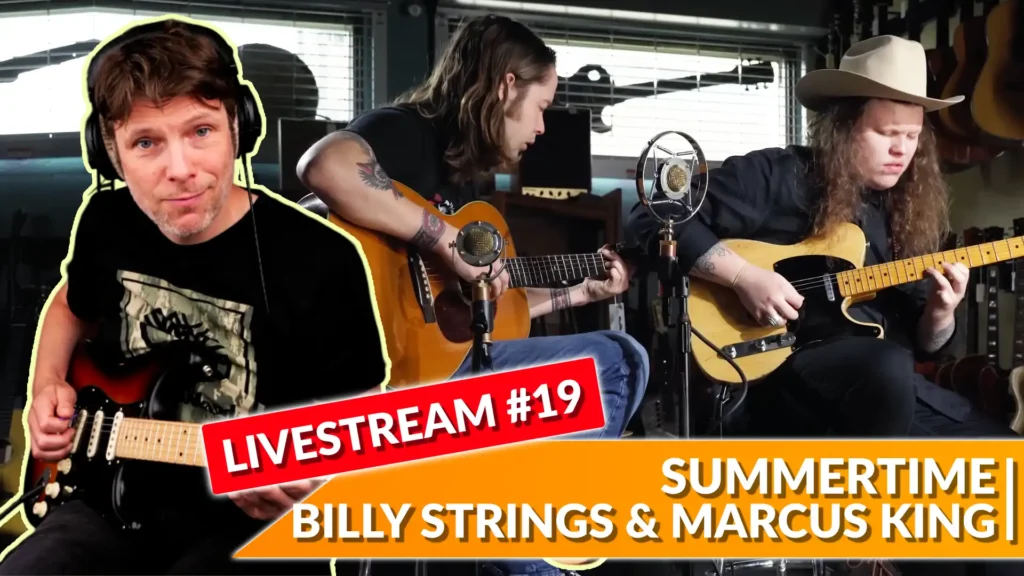 Billy Strings And Marcus King Summertime Guitar Lesson